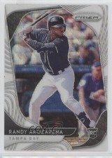 2020 Panini Prizm White Wave Prizm Randy Arozarena #53 1c7