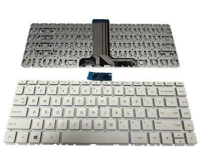 New HP Stream 14-AX100 14-AX022NR 14-AX027CL 14-AX030WM Keyboard US White