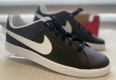 Nike Court Royale 749747-010 Mens 12 Black White Sneakers DS