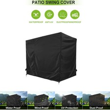 2-Seater Swing Seat Cover Waterproof Outdoor Garden Swinging Hammock Chair Cover