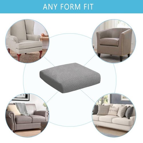 Waterproof Couch Cushion Cover Stretch Jacquard Sofa Cover 2 Seater Outdoor C... - Picture 7 of 8