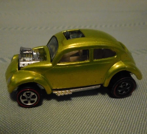Nice 1967 Hot Wheels Redline VW BUG Volkswagen Antifreeze Green
