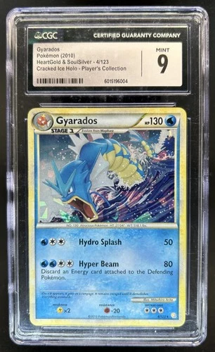 2010 Pokemon HeartGold & SoulSilver Gyarados Promos Holo #4/123 CGC 9