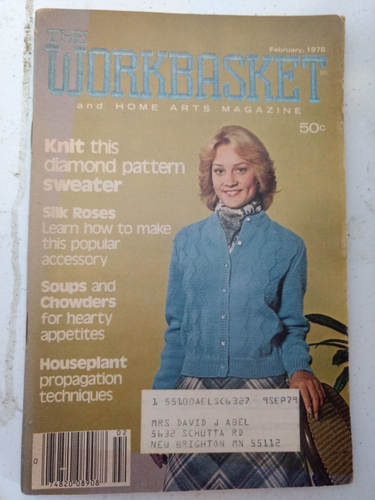 1978 12 Issues of The Workbasket Home & Needlecraft Booklets Complete Year Set - Picture 8 of 14