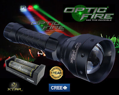 Night Vision 丨Infrared Zoomable with with T67 LED Hunting NV IR Torch 3W 810nm
