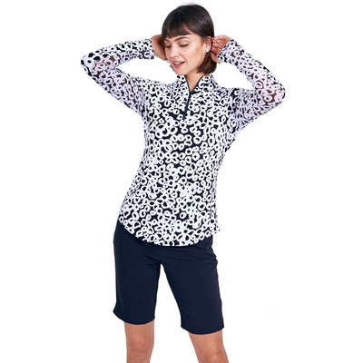 Gottex Zip Mock Lifestyle Womens Long 