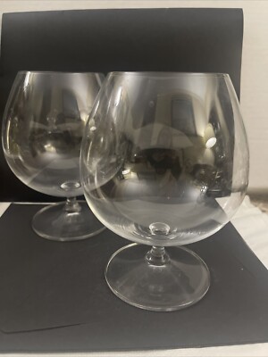 Marquis By Waterford Vintage Brandy Crystal Glasses Snifter Set 2