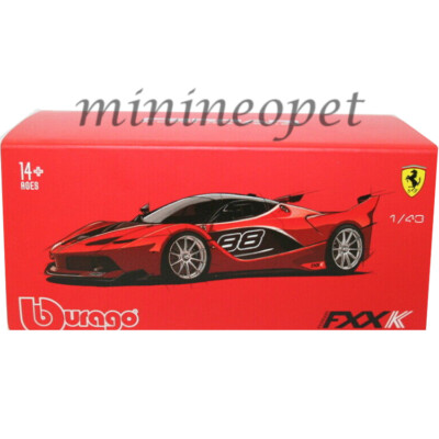 BBURAGO 18-36906 SIGNATURE SERIES FERRARI FXX K #88 1/43 DIECAST