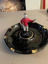 Vintage jockey  club ashtray Club 21 Hall China