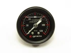 Grams Fuel Pressure Regulator Gauge Black Face 0-120 psi Marshall Universal NEW