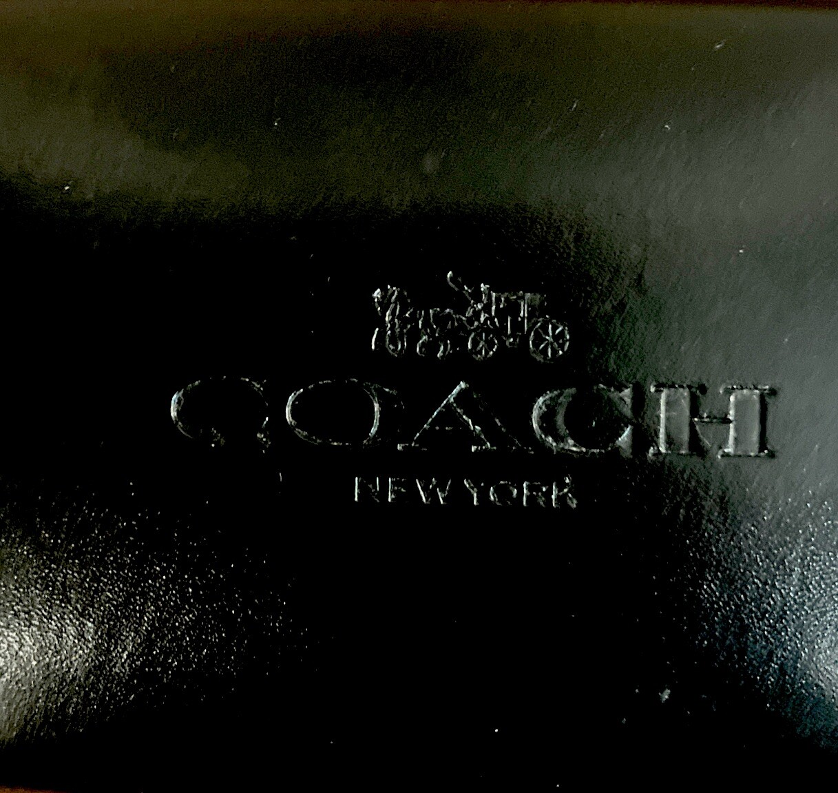 Coach New York Logo Black Eyeglasses Sunglasses Clamshell Hard Case thumbnail 4