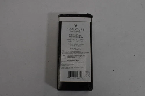 Signature Hardware SHSK82BN 6" Shower Arm & Flange Brushed Nickel - Picture 3 of 8