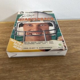 BOX ONLY - NINTENDO NES - John Elway's Quarterback !!
