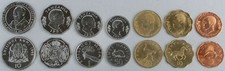 Tanzania Coin Set 1976-1993 Uncirculated