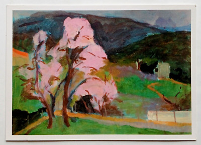 Saddhahadaya (Harriet Lintott) Mandelbaum Alpandeire Kunst Postkarte