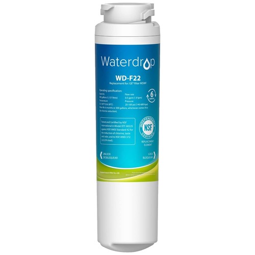 Waterdrop Refrigerator Water Filter 2-Pack - Replacement For Whirlpool 4396701, EveryDrop Filter 6 - View #5