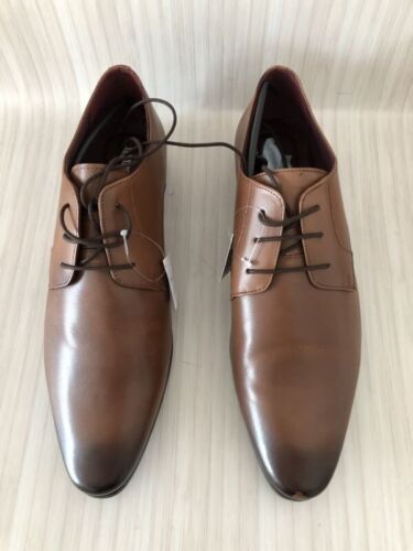 Jacamo Tan Mason Leather Formal Derby Shoes - Picture 2 of 9