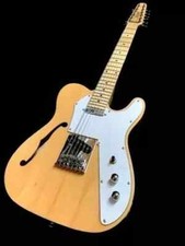 Great Playing New 12 String Thin-line Semi-hollow Natural Electric Guitar
