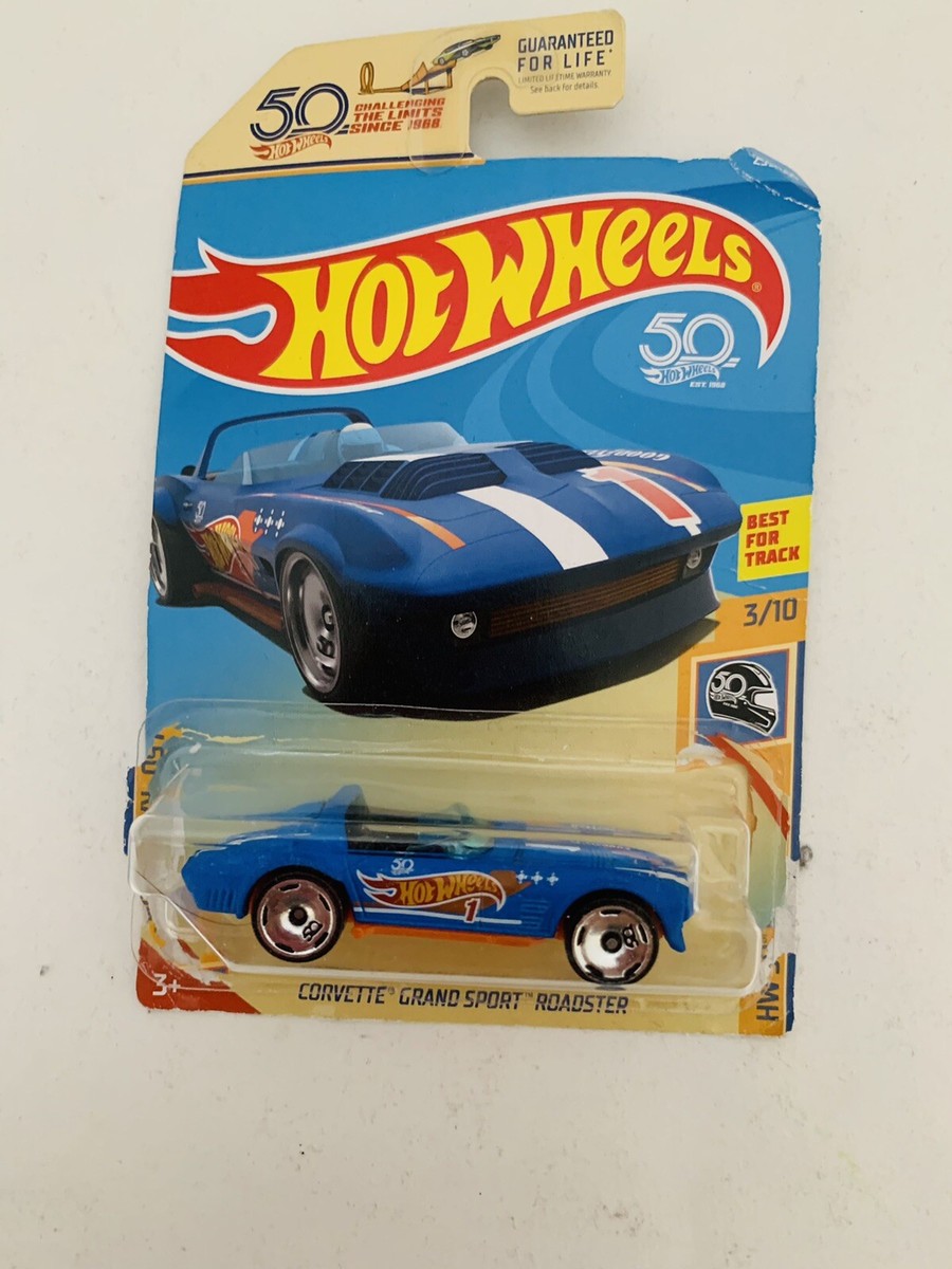 Hot Wheels Race Team *3/10* Corvette Grand Sport Roadster Car