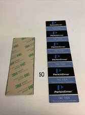 Perkin Elmer Adhesive TAC 7/DX Thermal Analysis Controller Label (Lot Of 10)