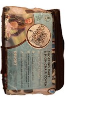 croc n frog 2in1 Shopping Cart Cover and High Chair Cover