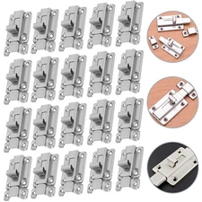 Doors Lock Stainless Steel Latch Sliding Silver Keyless Door Bolt For Doors Lot 