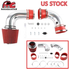 RED For 1996-05 S-10/Blazer/Jimmy 4.3L V6 Cold Air Intake Induction Kit + Filter