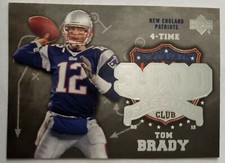 TOM BRADY, 2006 UPPER DECK 3000 YARD PASSING CLUB #3KP-TB