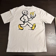 ZARA - No One Around Us T-Shirt - White - MEDIUM - Gently Used - Good Condition 