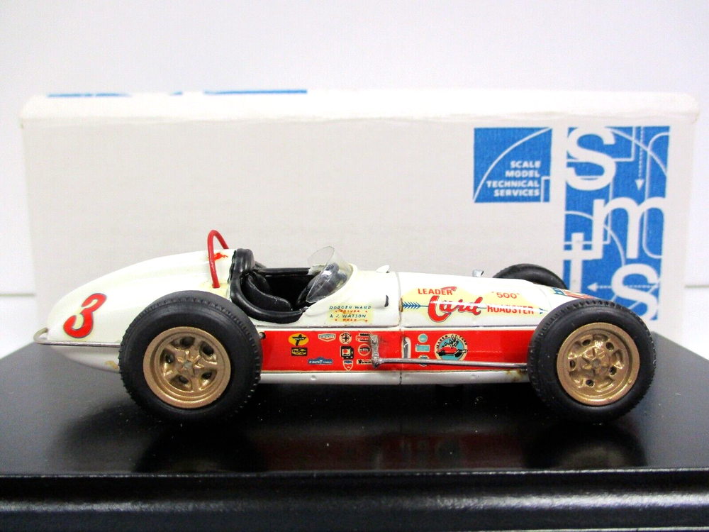 SCALE MODEL TECHNICAL SERVICES SMTS - 1962 WARD WATSON INDY 500 ROADSTER - 1/43