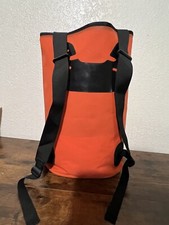 Seal Line BACKPACK BAG Orange 17 X 9 X 10 New