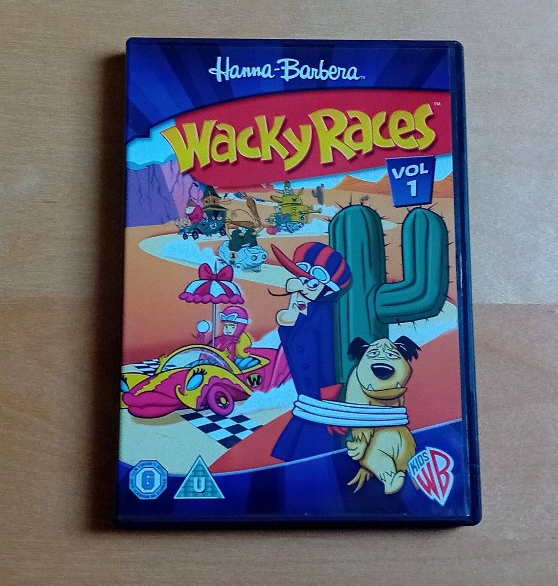 WACKY RACES (DVD) 11 episodes classic cartoon Dick Dastardly  Muttley