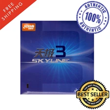 DHS Skyline 3 Table Tennis and Ping Pong Rubber. Choose Your Color and Thickness