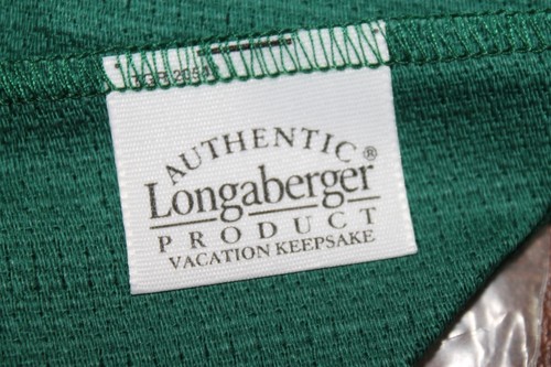 NEW Longaberger Ivy Vacation Keepsake Basket Liner Only - Picture 4 of 4