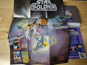 Star Soldier NES Toy R Us Display / CIB / Book Cart New Open Condition