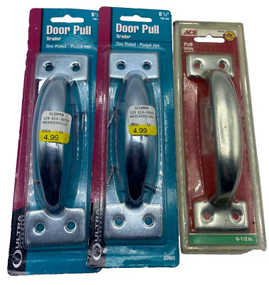 Lot of 3 Ultra Hardware Tridor Door Pull Handles 6-1/2'' Home Kitchen ACE  