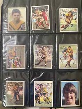 1983  and 1984  Scanlens ARL NSWRL Rugby League Stickers Singles.