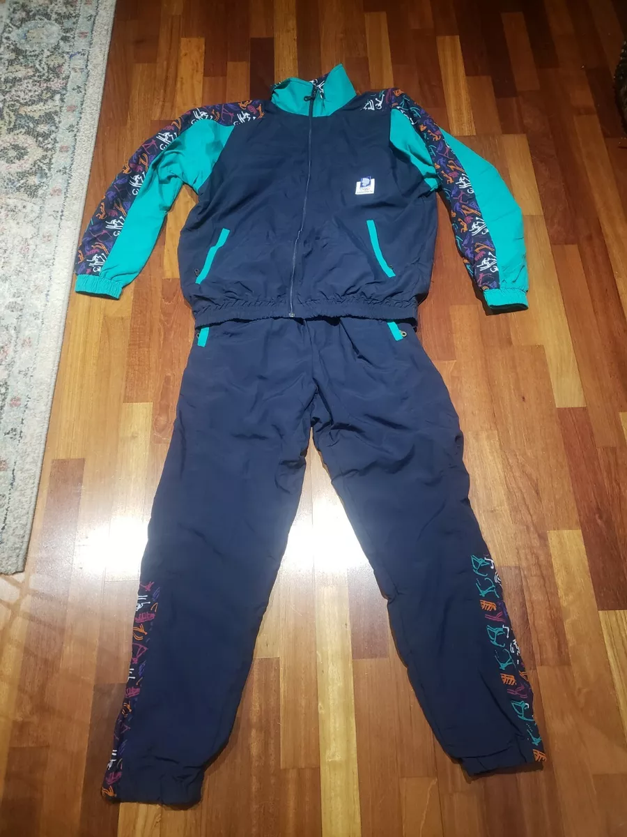 VTG RARE SWIX Official 1994 Olympic Track Suit Jacket Pants size L