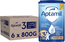 Aptamil 3 Growing Up Milk Powder / Formula 1-2 Years (6 x 800g)