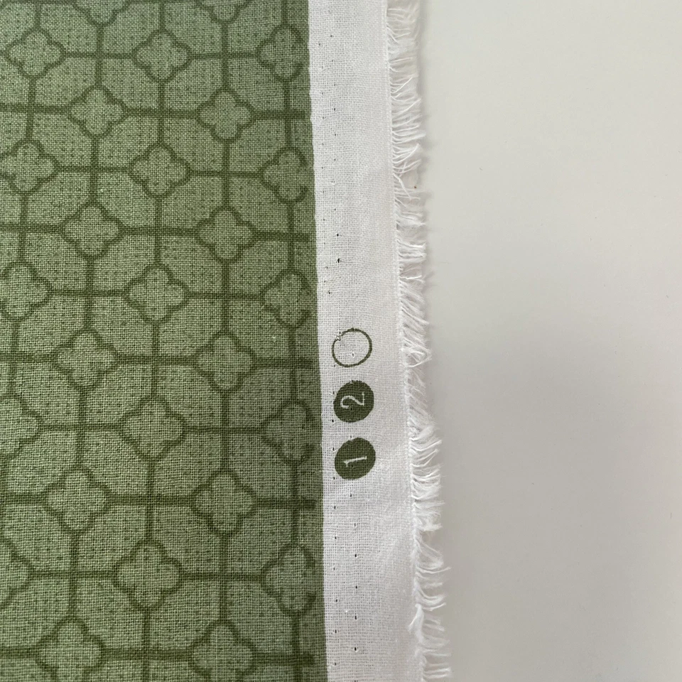 Fabric David Textiles 1 yard X 43”Green Sewing Quilting Apparel Cotton #1B33 - Image 4 of 4