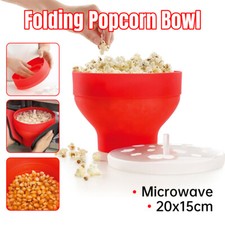 Popcorn Maker Cup Home Pop Corn Popper Machine Cooker Snack Hot Microwave Bowl