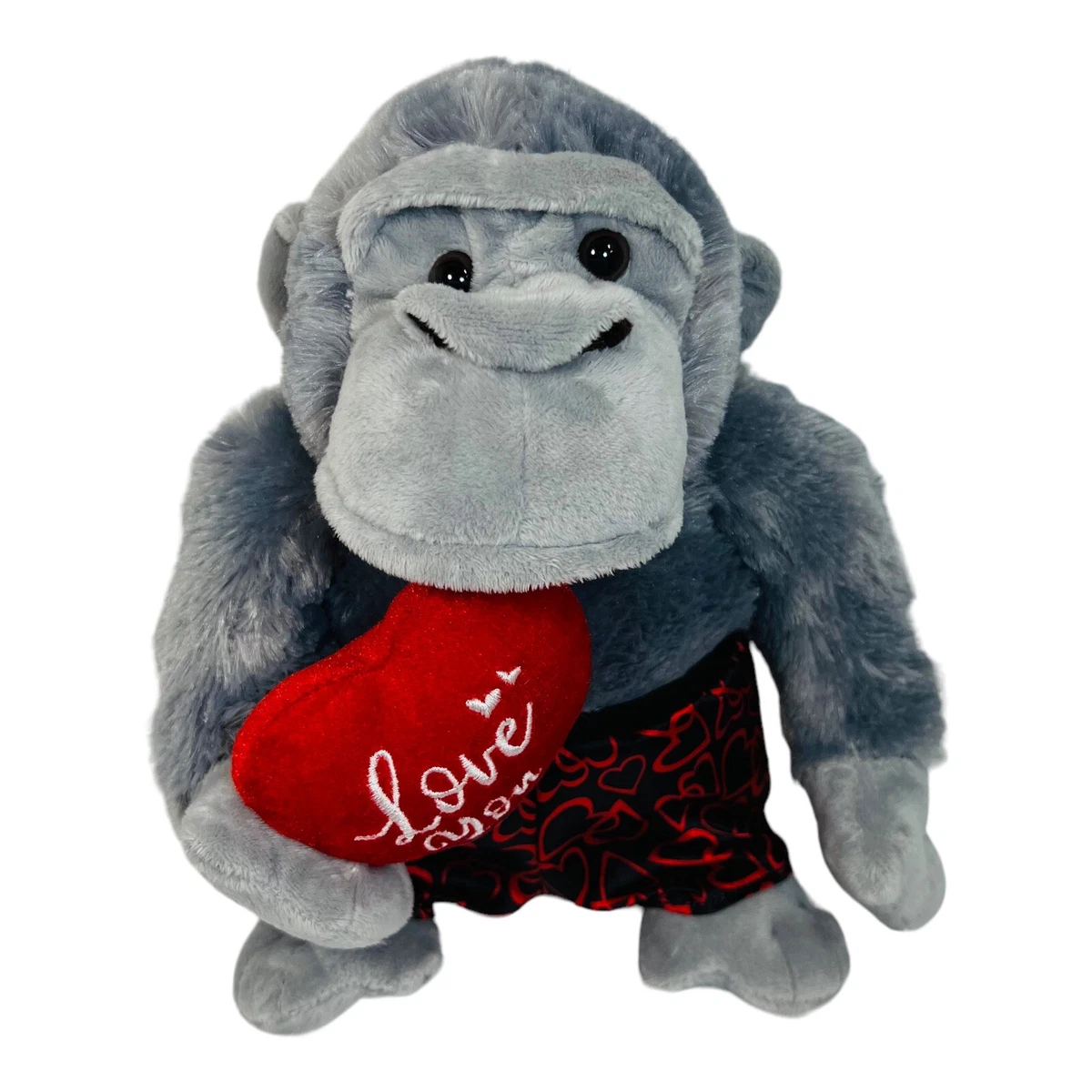Valentine monkey stuffed best sale animal