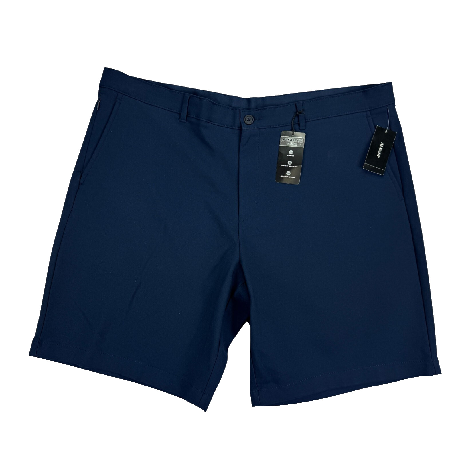 Мужские эластичные шорты-чино Alfani Regular Fit Tech темно-синие размер-40 5690₽