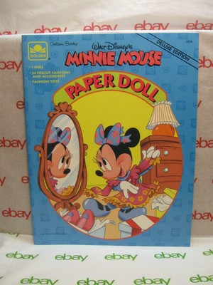 minnie mouse paper dolls