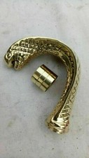 Solid Brass Designer Head Handle Vintage Style For Cane Walking Stick Handmade
