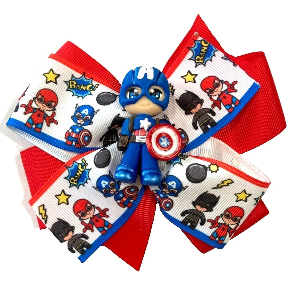 Captain America Hair Accessories for Girls