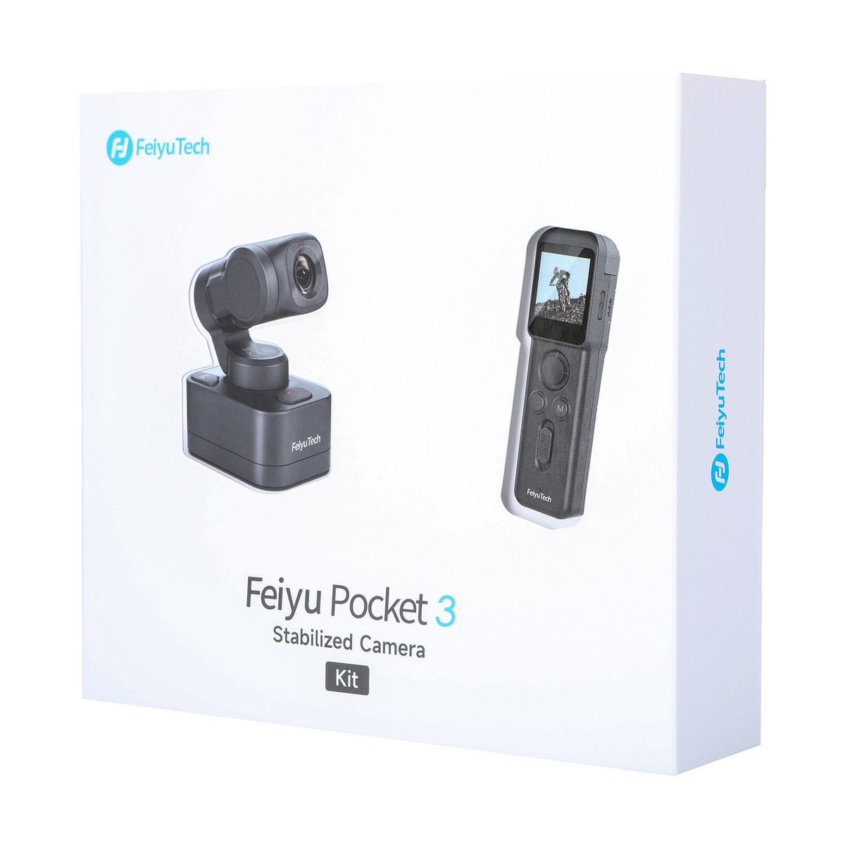 Feiyu Pocket 3 Camera Combo | 130° Ultra-Wide Angle| 12MP