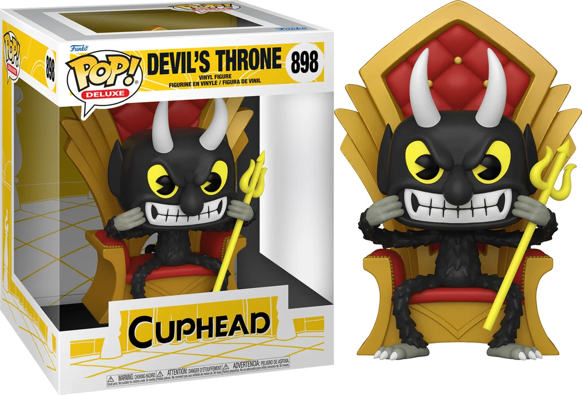Funko POP Deluxe Cuphead Devil s Throne 6 Inch 898