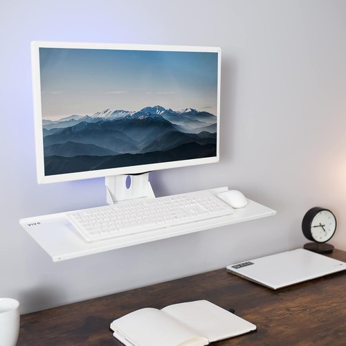VIVO Computer Keyboard and Mouse Platform Tray VESA Mount Attachment 25.5 x 8 in - 第 1/8 張圖片