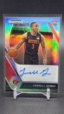2021 Prizm Draft Terrell Gomez Rookie Auto Autograph RC #TGO SD State Silver